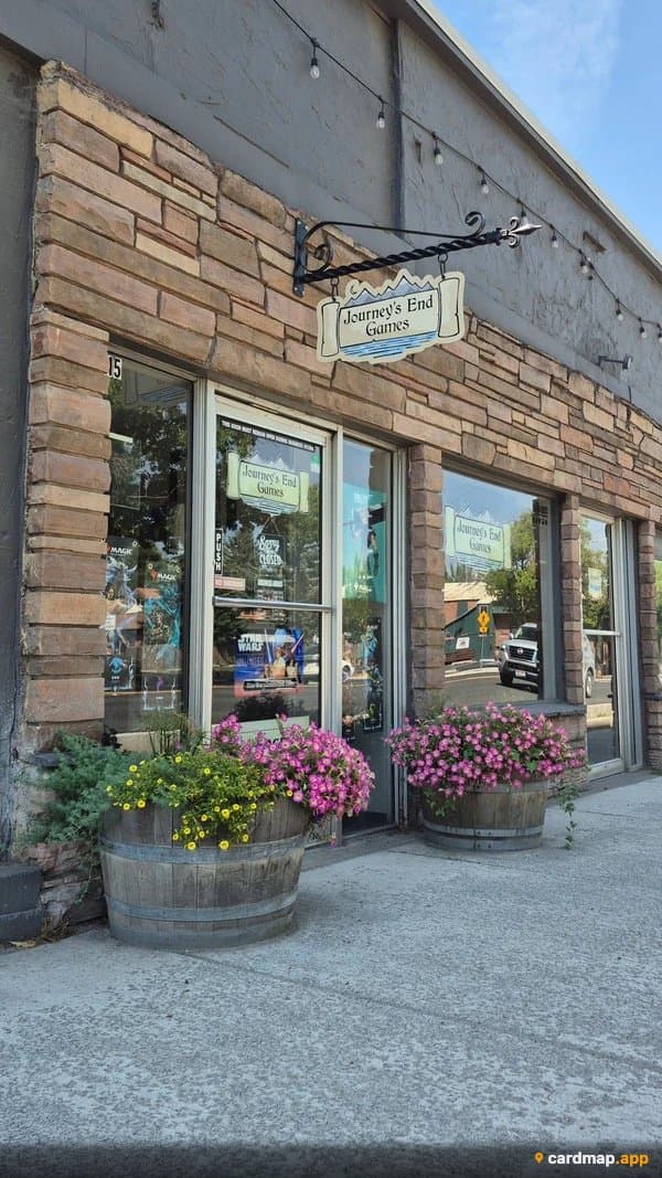 Journey's End Games storefront in downtown Moscow, Idaho